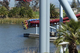 The turn over the water