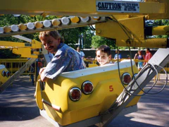 Troika has individual cars that hold two people