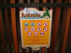Avalanche's safety sign