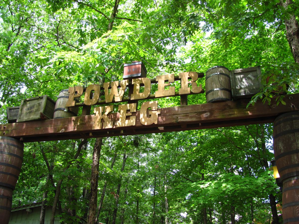 Powder Keg A Blast into the Wilderness Coasterpedia The Roller