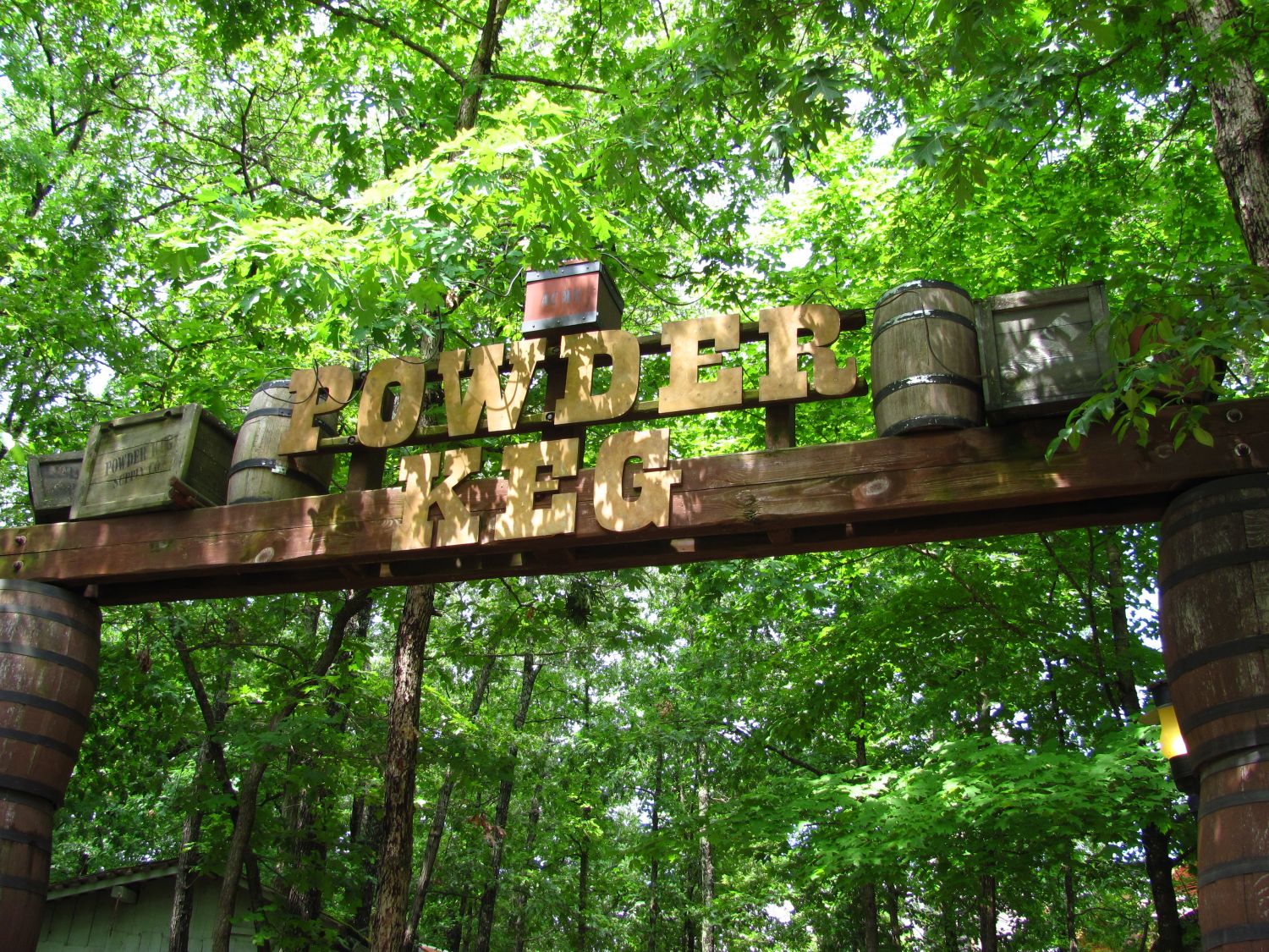 Powder Keg A Blast into the Wilderness Coasterpedia The Roller