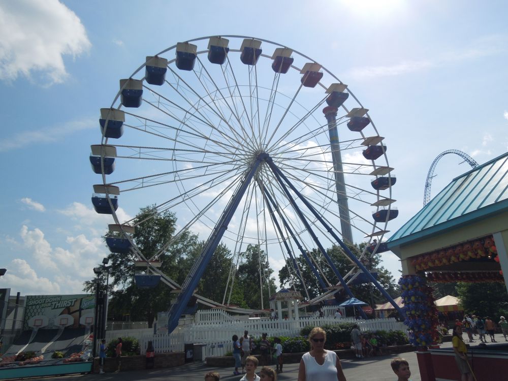 Americana (Kings Dominion) Coasterpedia The Roller Coaster and Flat