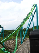 Inclined dive loop