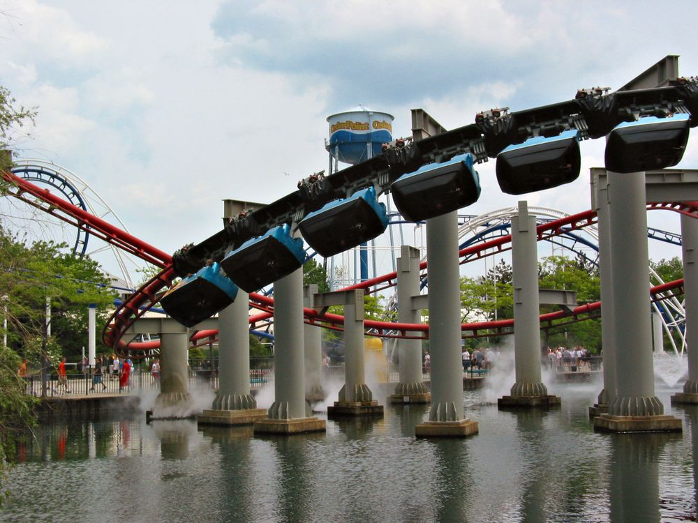 Iron Dragon (Cedar Point) Coasterpedia The Roller Coaster and Flat