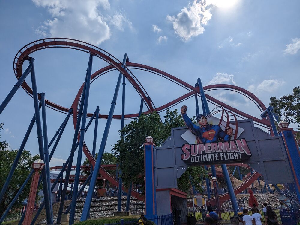 Superman Ultimate Flight (Six Flags Over Coasterpedia The