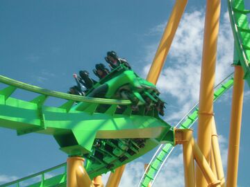 Riddler's Revenge - Coasterpedia - The Roller Coaster and Flat Ride Wiki