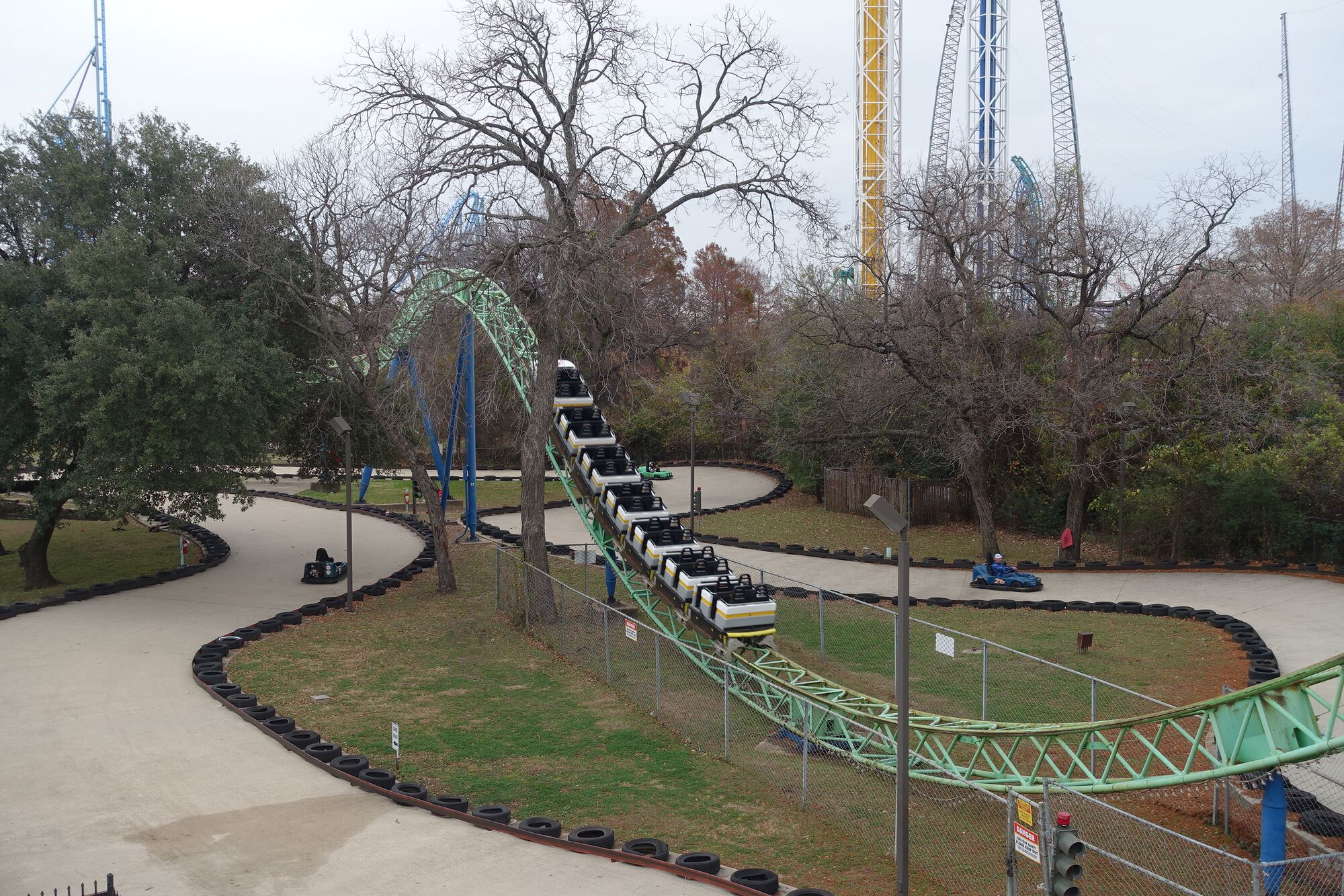 Six Flags Speedway Go Karts Coasterpedia The Roller Coaster and