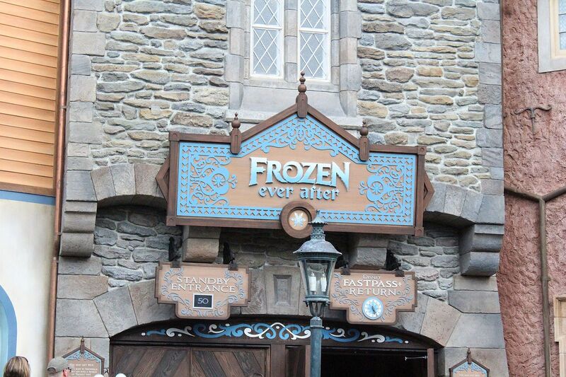 Frozen Ever After (Epcot) Coasterpedia The Roller Coaster and Flat