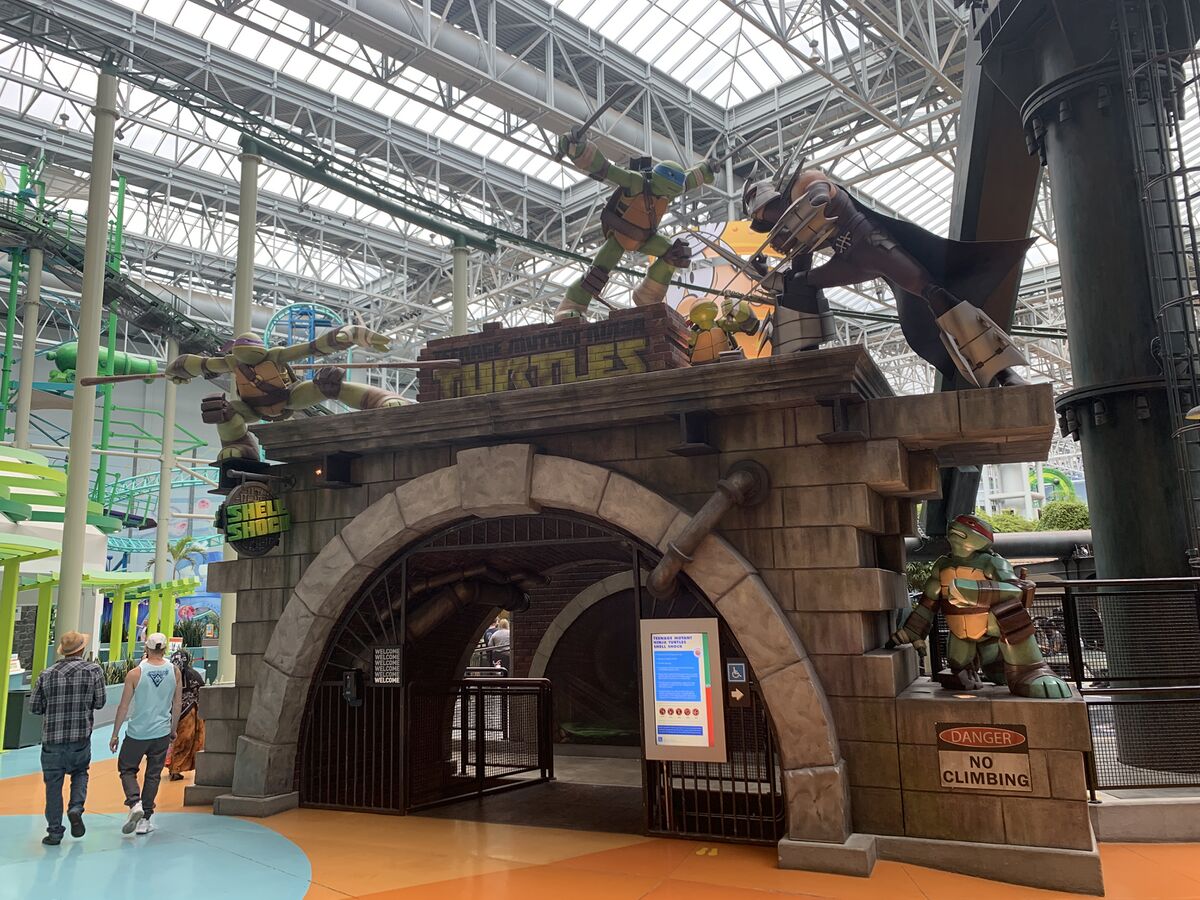 Teenage Mutant Ninja Turtles Shell Shock - Coasterpedia - The Roller