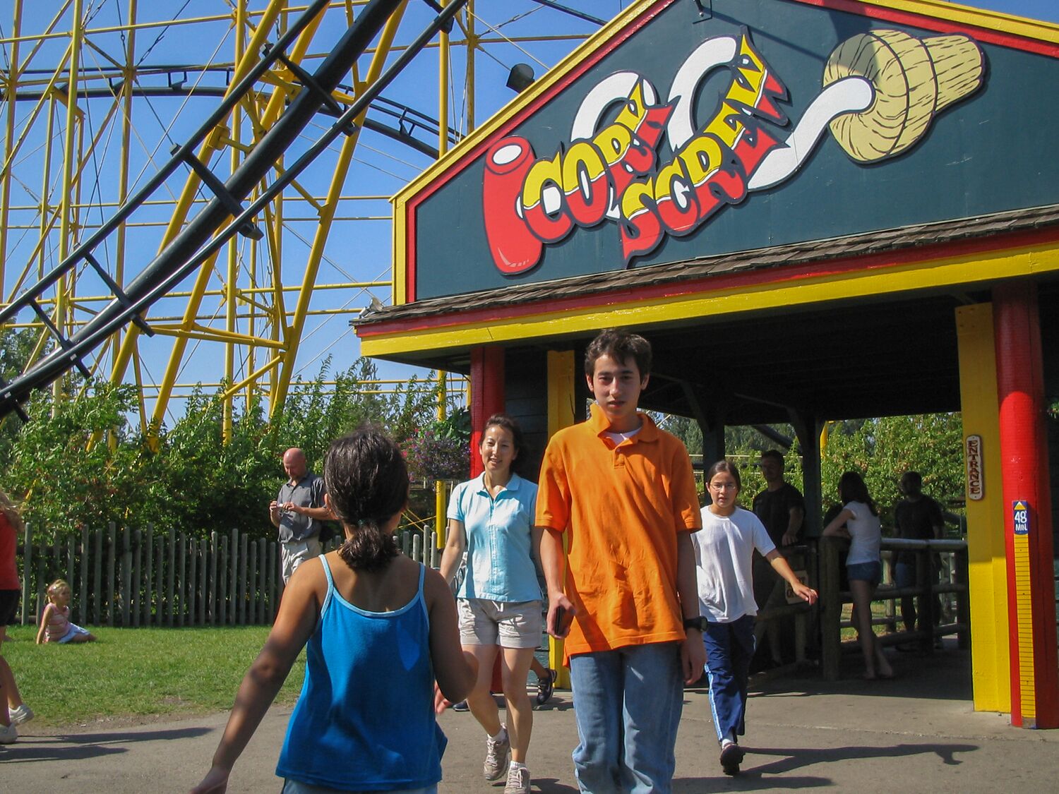 Corkscrew (Silverwood Theme Park) Coasterpedia The Roller Coaster