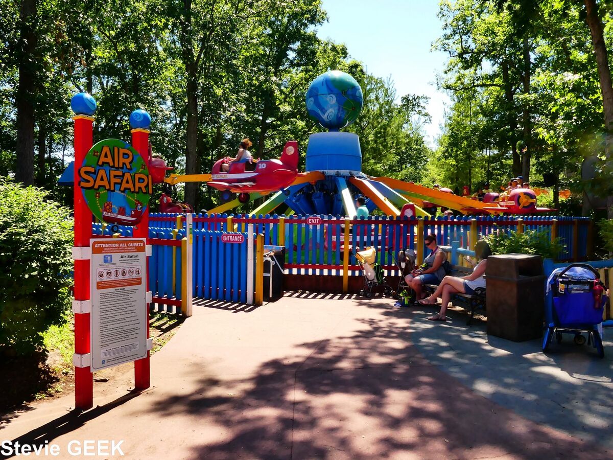Air safari sales six flags